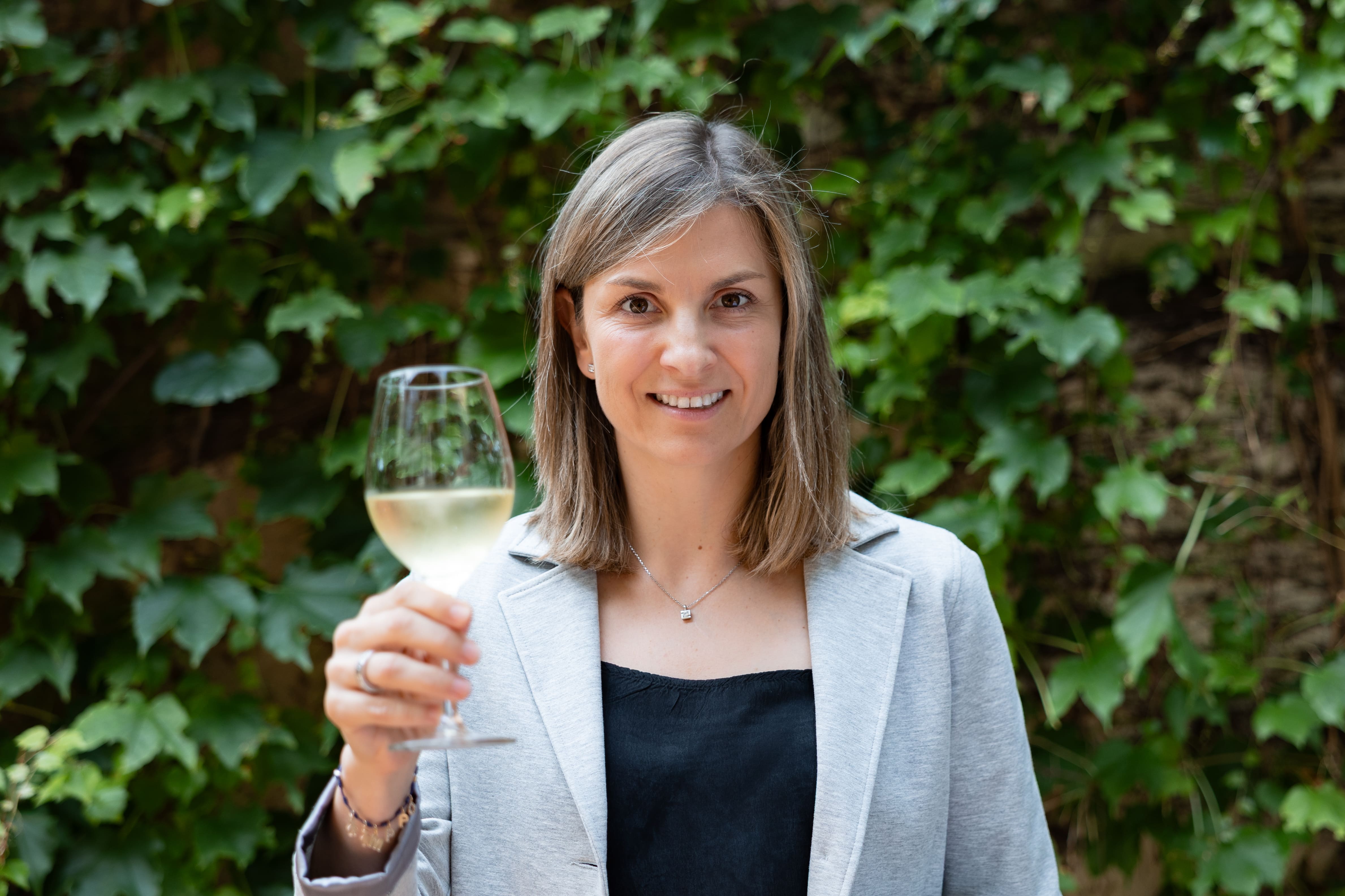 Marta Vidal, the first woman to hold the presidency of the CAVA Designation of Origin